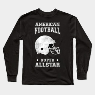 american football super all star Long Sleeve T-Shirt